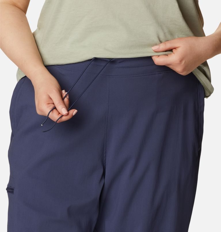 Women's Columbia On The Go Jogger Navy | Plus Size CA-M4130